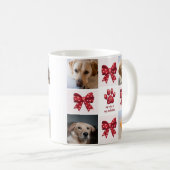 Mug Mon chien est mes valentines Bow 4 photos (Devant droit)