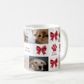 Mug Mon chien est mes valentines Bow 4 photos (Devant droit)