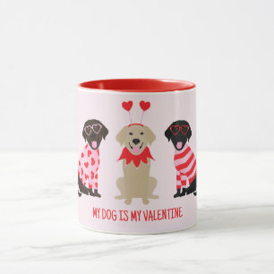 Mug Mon Chien Est Mon Chien Valentin Labrador Retrieve