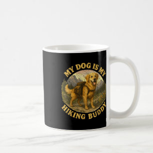 Mug Mon chien est mon compagnon de randonnée Drôle de