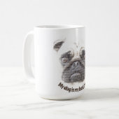Mug Mon chien est mon meilleur ami. (Devant gauche)