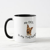 Mug Mon chien est mon thérapeute (Gauche)