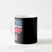 Mug Mon Chien Est Plus Intelligent Que Votre Président (Devant gauche)