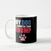 Mug Mon Chien Est Plus Intelligent Que Votre Président (Gauche)