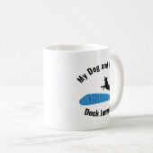 Mug Mon chien et moi aimons Dock Jumping Aussie (Devant droit)