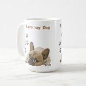 Mug Mon chien fou (Devant gauche)