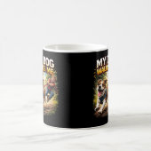 Mug Mon chien me promène (Centre)