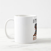 Mug Mon chien Rottweiler mignon (Gauche)