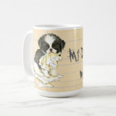 Mug Mon Chin Japonais A Mangé Mes Devoirs (Devant gauche)