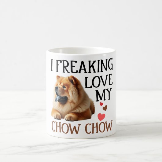 Mug Mon Chow Chow Chien mignon (Centre)