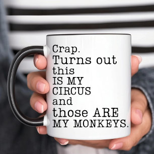 Mug Mon cirque Mes singes