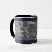 Mug Mon Coach de Spinning Préféré (Devant gauche)
