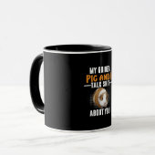 Mug Mon Cochon De Guinée Et Moi Parlons De Vous Propri (Devant gauche)