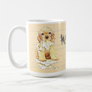 Mug Mon Cocker Spaniel a mangé mes devoirs