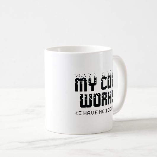 Mug Mon code fonctionne (Devant droit)