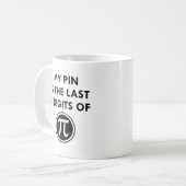 Mug Mon code Pin Pi (Devant gauche)