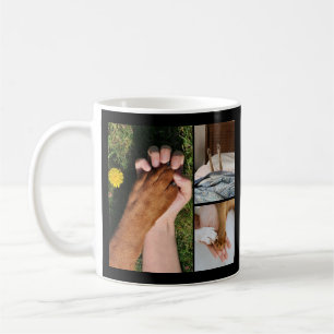 Mug Mon cœur a quatre pattes Conception d'amour de chi