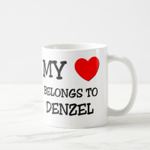 Mug Mon coeur appartient à Denzel