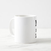 Mug Mon coeur appartient à LUBBOCK (Devant gauche)