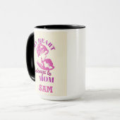 Mug Mon coeur appartient à MOM (Devant gauche)