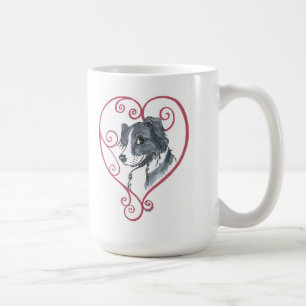 Mug Mon coeur appartient à un berger anglais