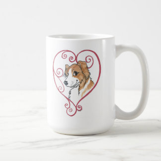 Mug Mon coeur appartient à un berger anglais