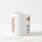 Mug Mon coeur appartient à un chat du Bengale (Centre)