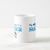Mug Mon coeur appartient à un soldat (Centre)