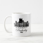 Mug Mon coeur appartient chez Pemberley (Gauche)