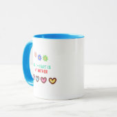 Mug Mon coeur est ma mère (Devant gauche)