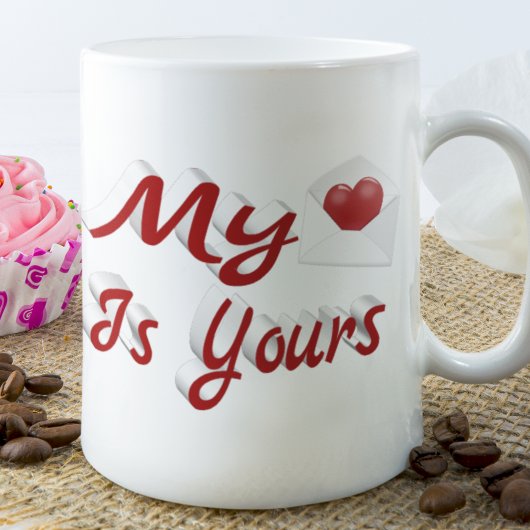 Mug Mon Coeur Est Votre Saint Valentin