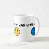 Mug Mon coeur indique oui… (Devant droit)