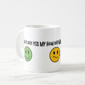 Mug Mon coeur indique oui… (Devant gauche)