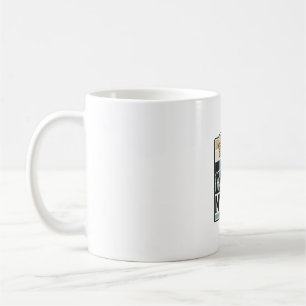 Mug Mon cœur Mon chien Gravure vintage Design pour ama