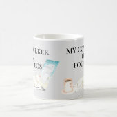 Mug Mon collègue a quatre pattes de travail de chat à  (Centre)