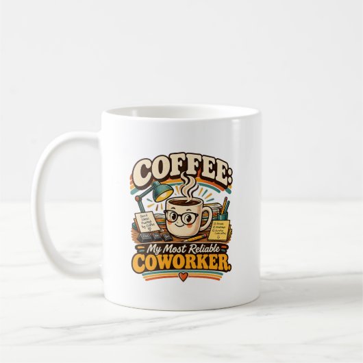 Mug Mon collègue le plus fiable (Gauche)