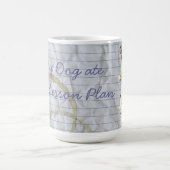 Mug Mon Collie lisse Met mon plan de leçon (Centre)