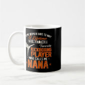 Mug Mon combattant de MMA kickboxing préféré m'appelle (Gauche)
