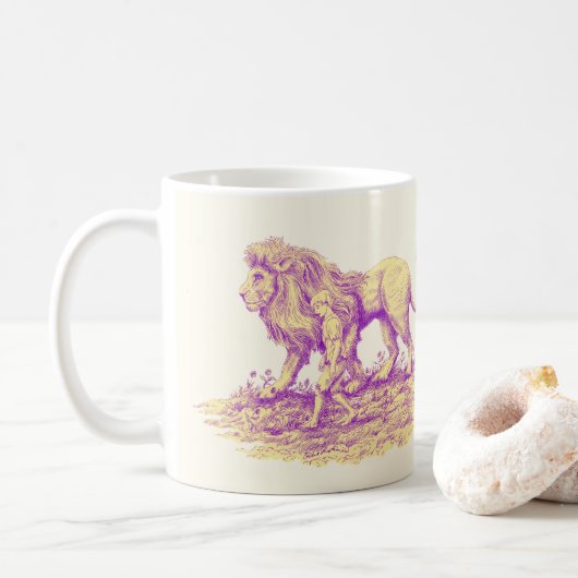 Mug Mon compagnon invisible (Avec donut)