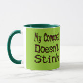 Mug Mon Compost ne pue pas Funny Gardener (Gauche)