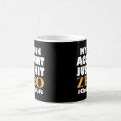 Mug Mon compte bancaire vient de tomber à zéro, vive l (Centre)