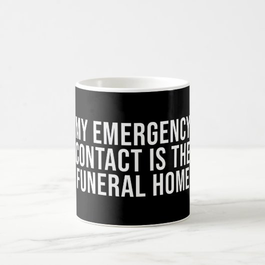 Mug Mon contact d'urgence (Centre)