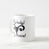 Mug Mon corps Mon choix (Devant gauche)
