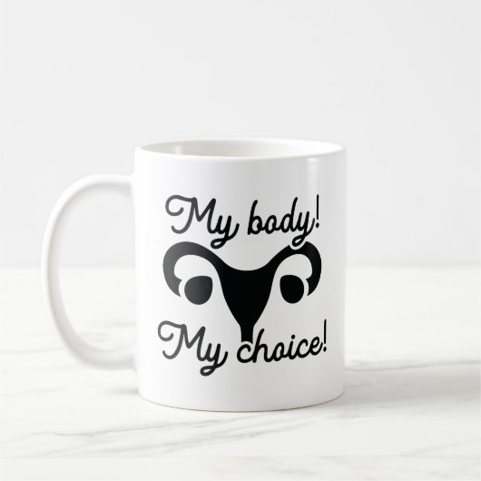 Mug Mon corps Mon choix (Gauche)