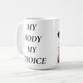 MUG MON CORPS MON CHOIX DROITS DES FEMMES (Devant gauche)