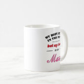 Mug Mon corps peut être dans le bureau...Maui (Devant droit)