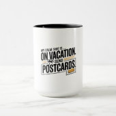 Mug Mon côté calme est en vacances (Centre)