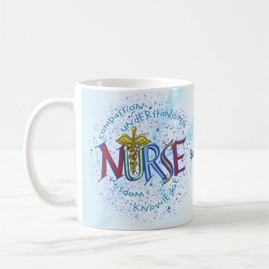Mug Mon credo d'infirmière (Gauche)