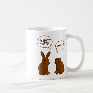 Mug Mon cul me fait mal Quel morceau drôle de chocolat
