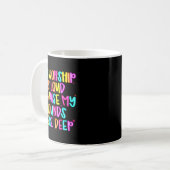 Mug Mon culte est bruyant parce que mes blessures étai (Devant gauche)